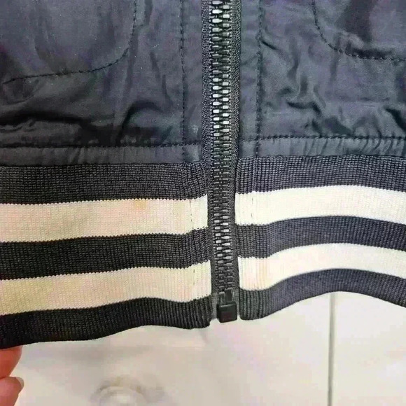 Champion Navy and White Windbreaker Jacket Men's Size Large - Picture 4 of 9